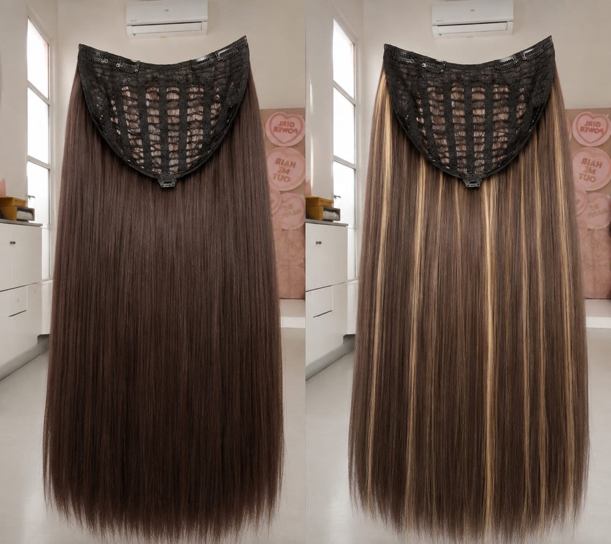 Half Wig Long