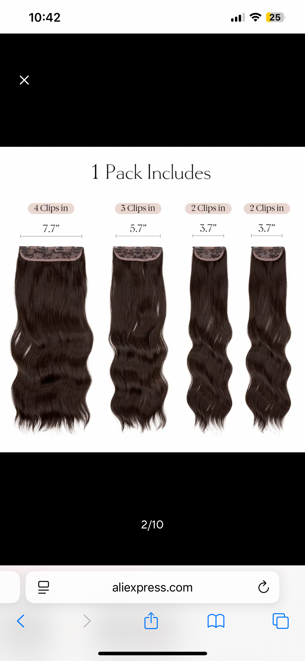 BOMBSHELL set ( 4pcs ) mega volume and hollywood waves