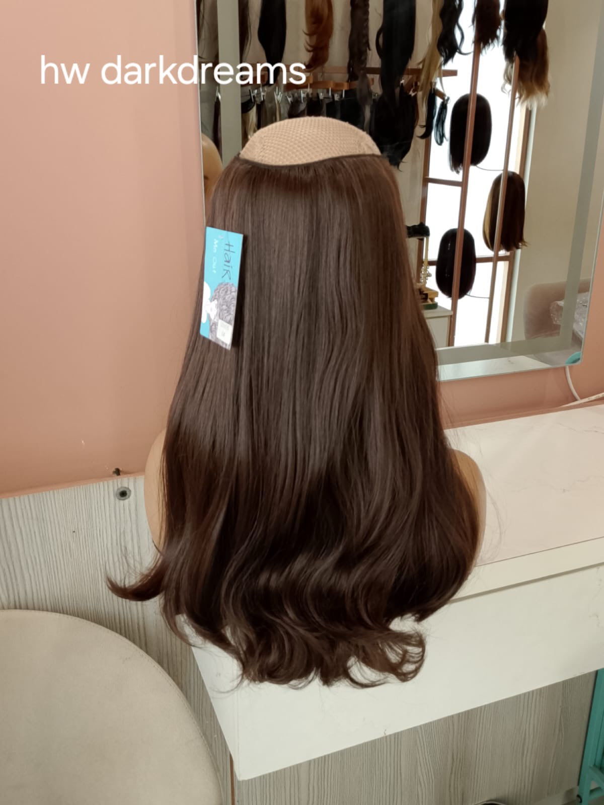Half Wig short 16"