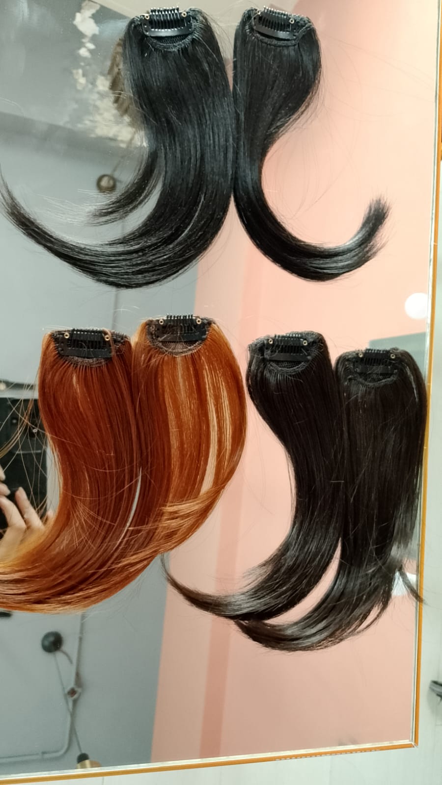 Curtain Bangs (pair)