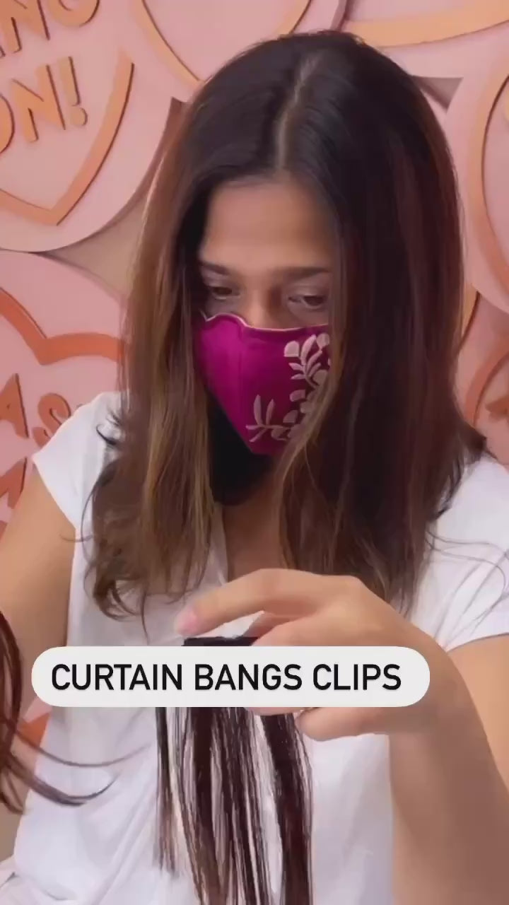 Curtain Bangs (pair)